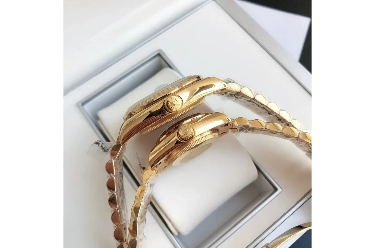 Datejust Roségold/Roségold Jubilee Silber/Zifferblatt Stilansicht