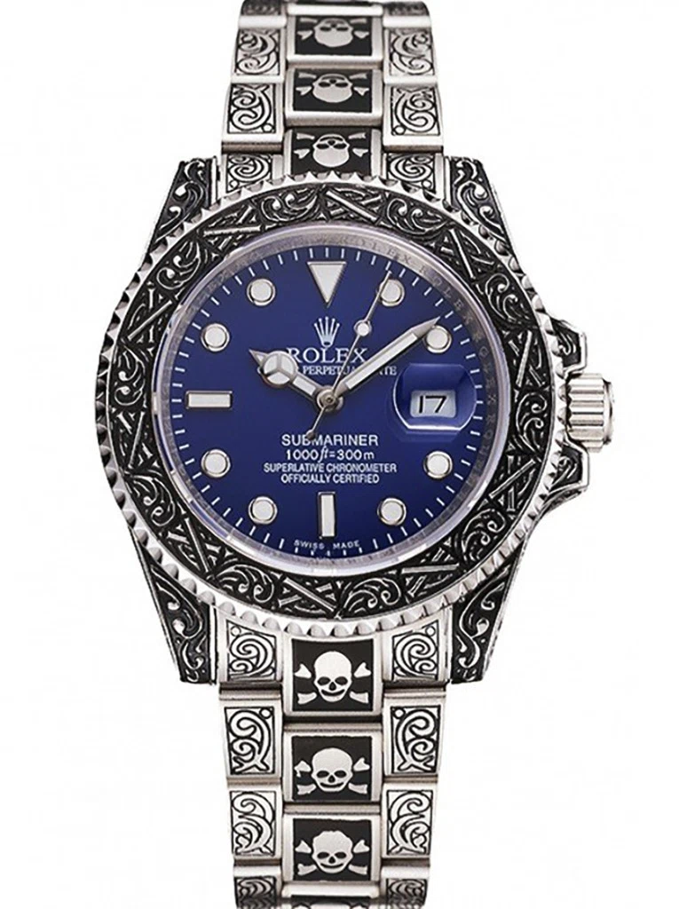 Superclone Submariner blaues Zifferblatt 1454091