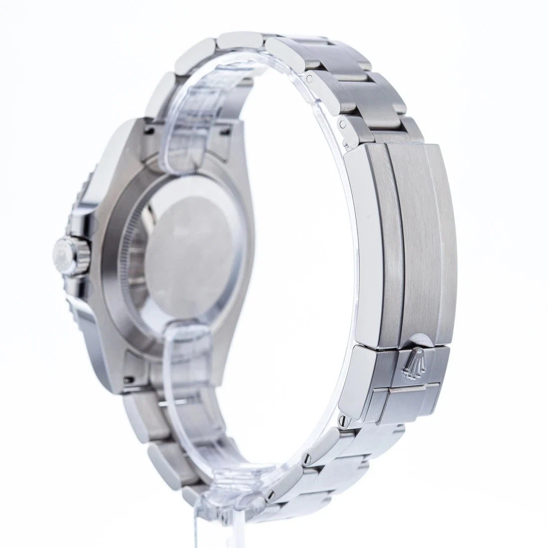 Submariner schwarzes Zifferblatt 126610LV "Starbucks" Nahaufnahme