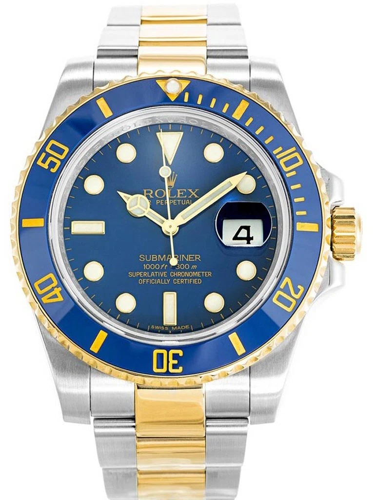 Submariner blaues Zifferblatt 116613LB "Bluesy"