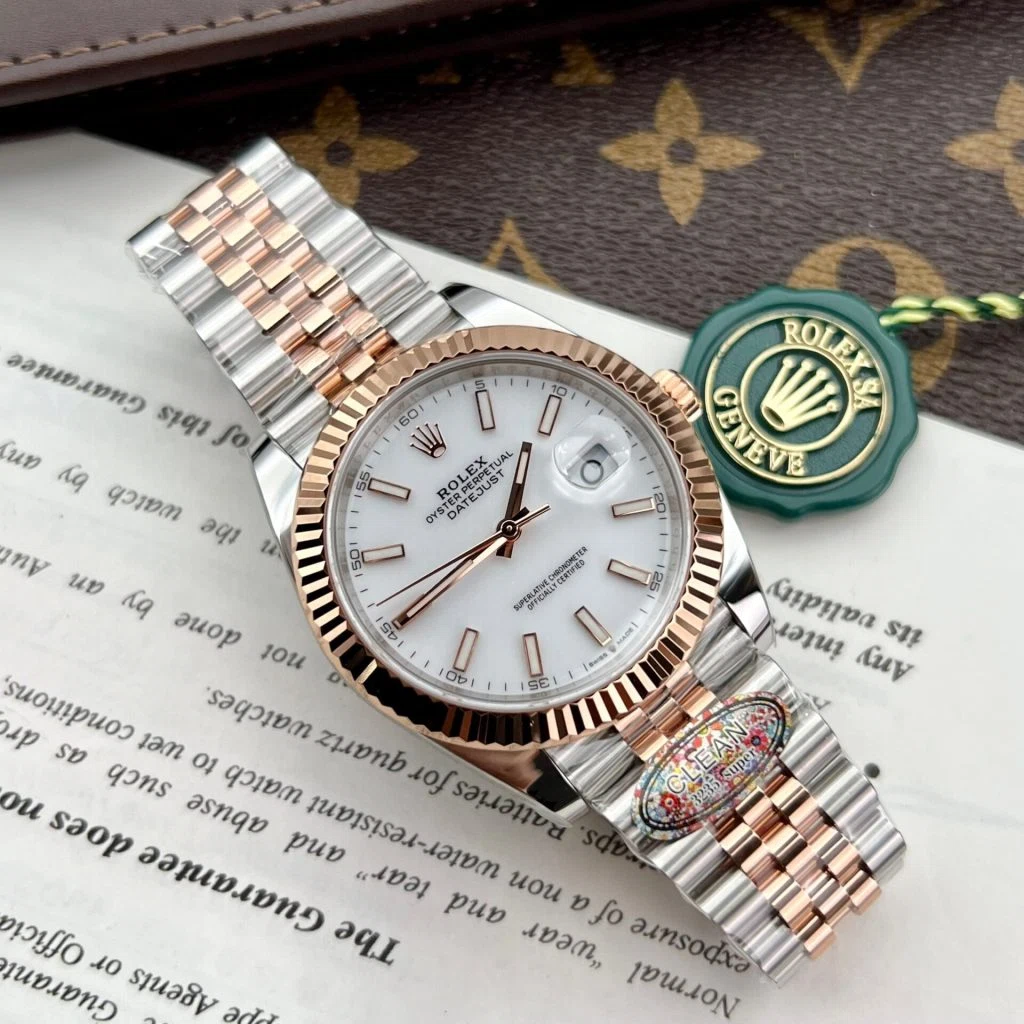 Rolex Datejust weißes Zifferblatt 126231-0017 36 mm – Bild 2