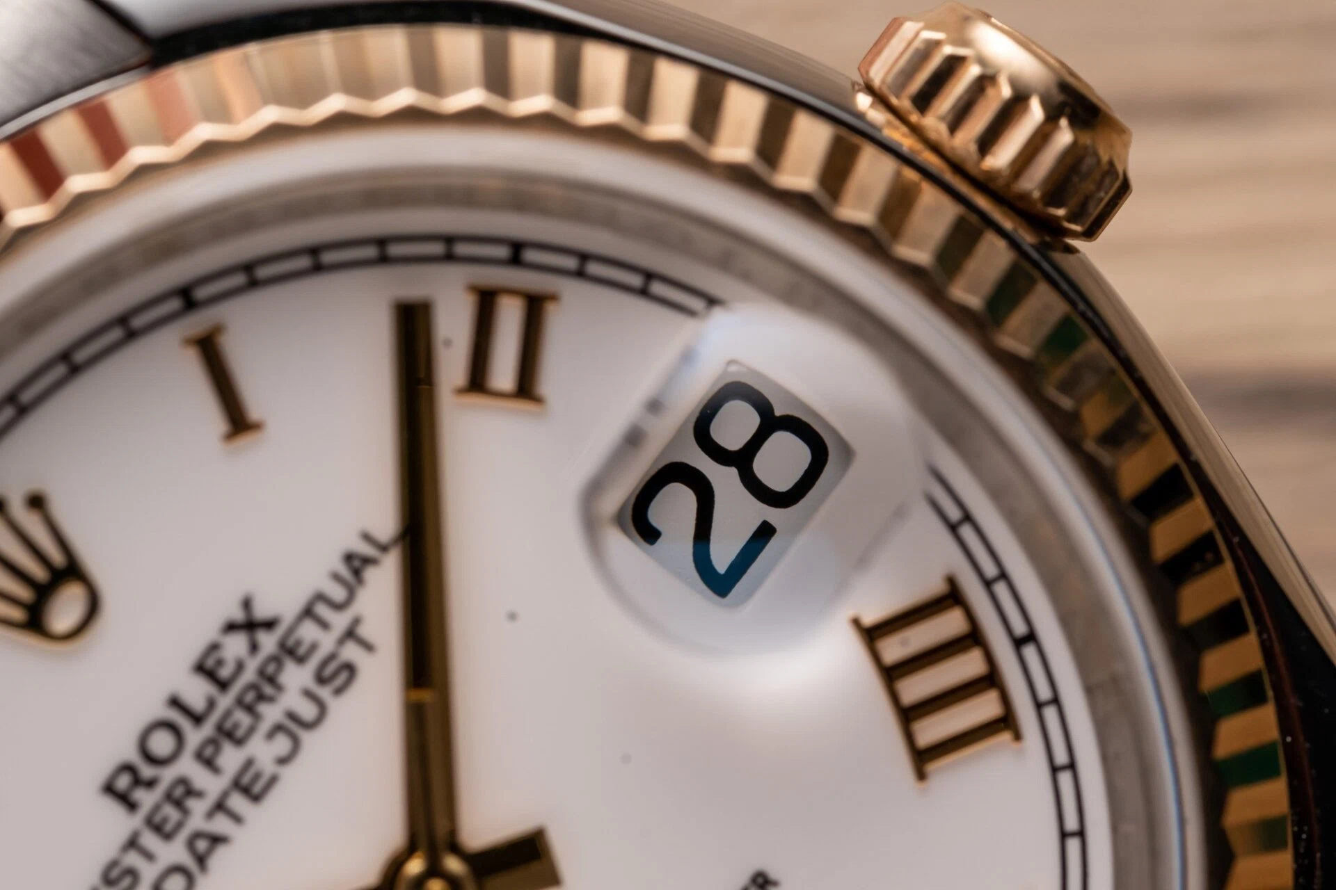 Rolex Datejust weißes Zifferblatt mit römischen Indizes 126231-0015 36 mm – Bild 5
