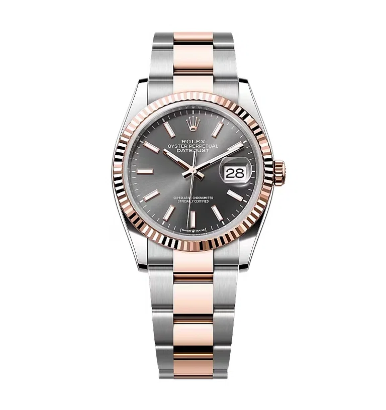 Rolex Datejust schiefergraues Zifferblatt 126231-0014 36 mm