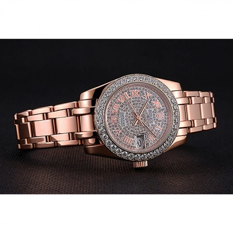 Datejust Zifferblatt mit Diamantbesatz 622836 Nahaufnahme