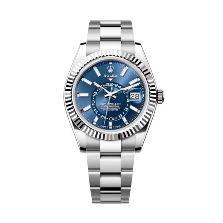 Superclone Sky-Dweller leuchtendblaues Zifferblatt 336934 Oyster