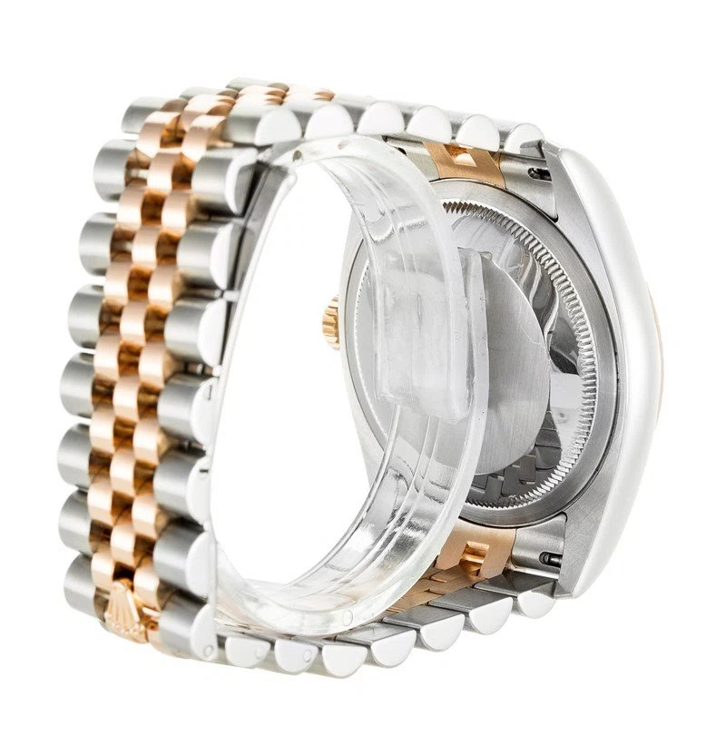 Datejust weißes Zifferblatt 116231 Perspektivansicht