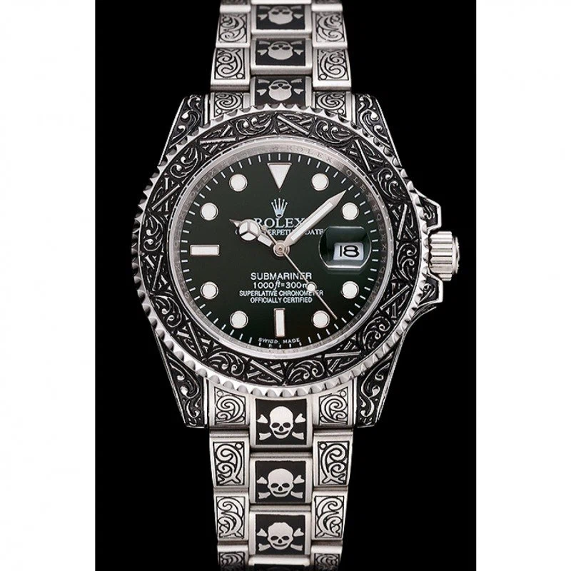 Submariner grünes Zifferblatt 1454079 Perspektivansicht
