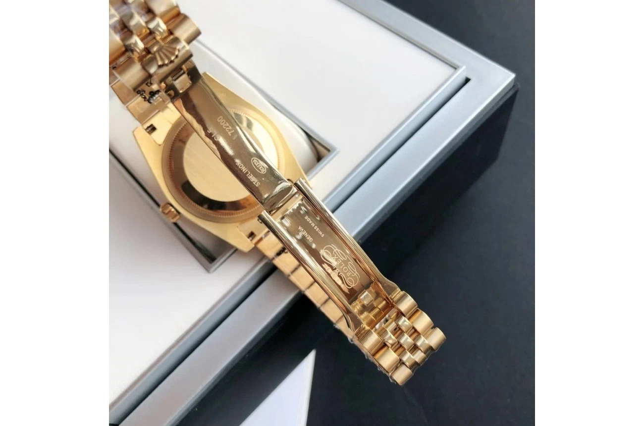 Datejust Roségold/Roségold Jubilee Armband Detailansicht