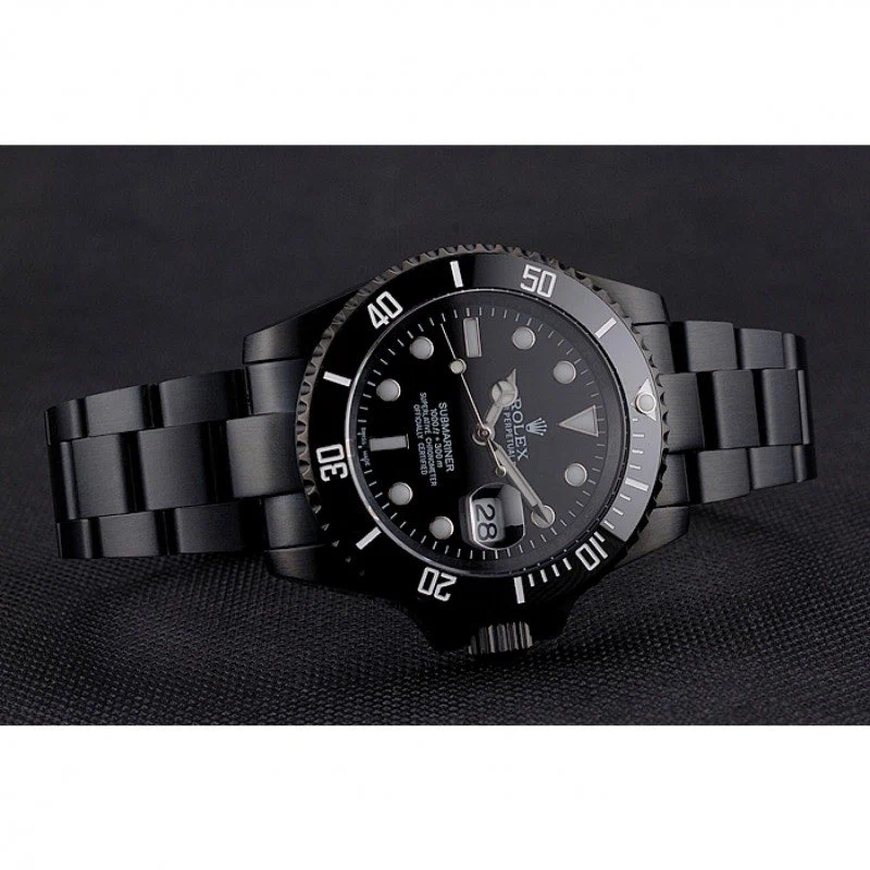 Superclone Submariner schwarzes Zifferblatt PR18239B Nahaufnahme