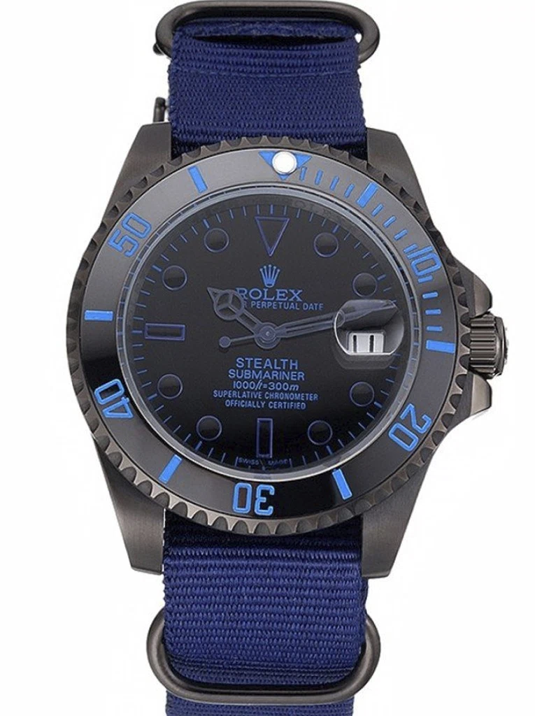 Submariner schwarzes Zifferblatt 622008