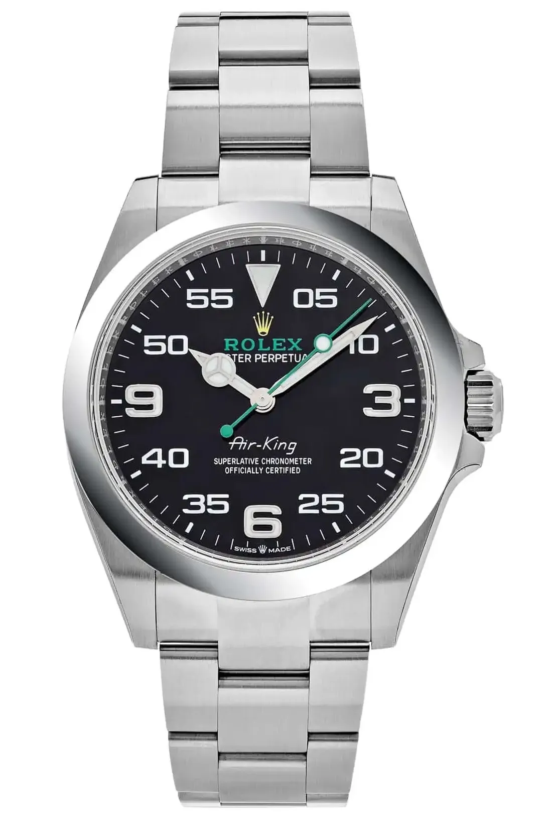 Replik Air-King schwarzes Zifferblatt 126900