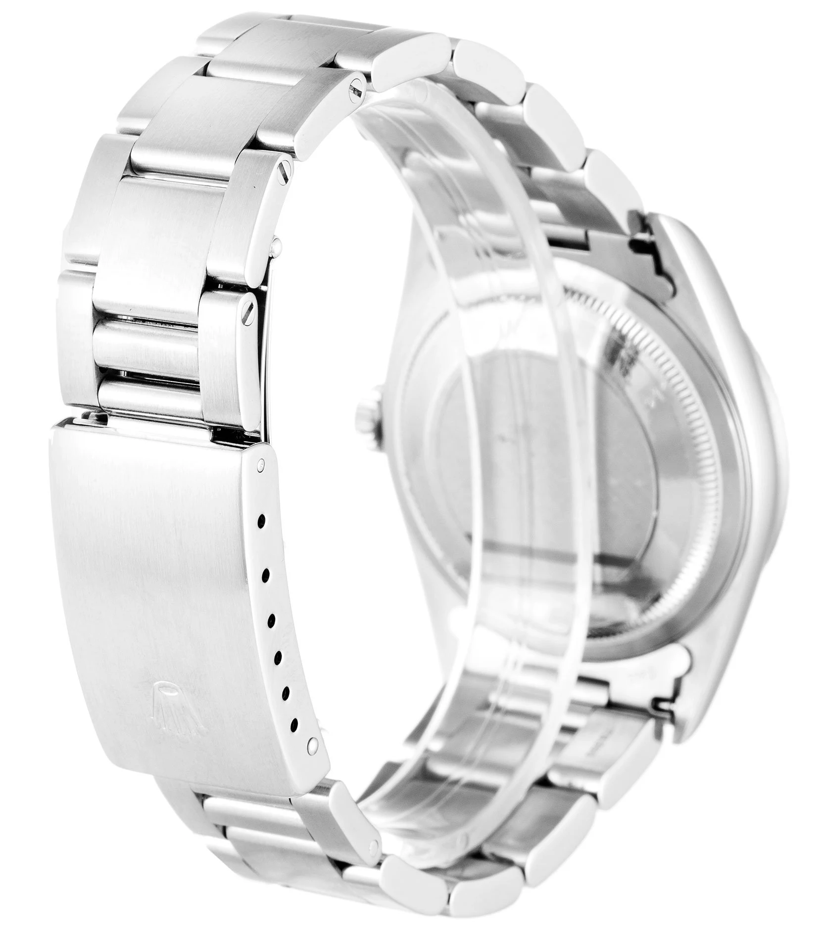 Datejust weißes Zifferblatt 16220 Schrägansicht