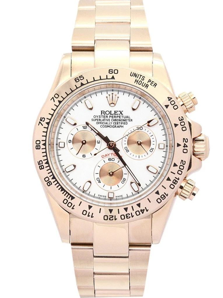 Daytona elfenbeinfarbenes Zifferblatt 116505