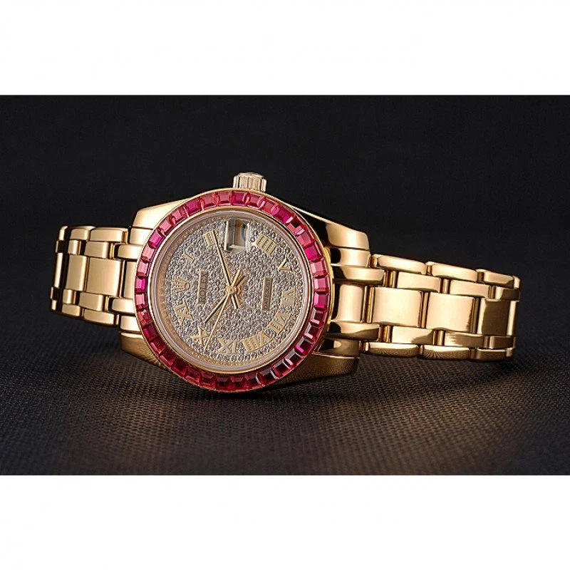 Datejust Zifferblatt mit Diamantbesatz 622835 Nahaufnahme
