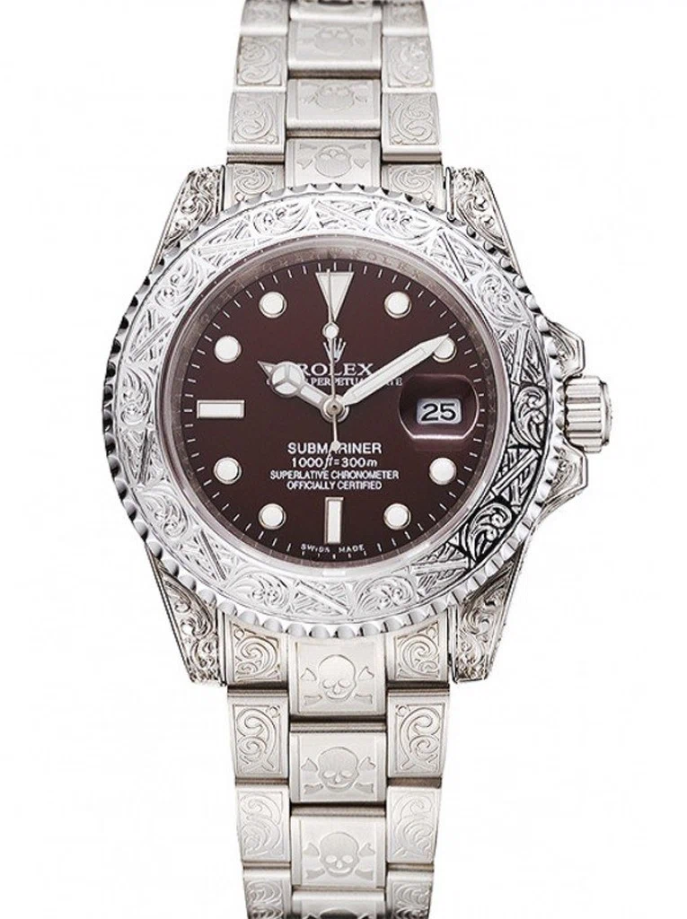 Superclone Submariner braunes Zifferblatt 1454092