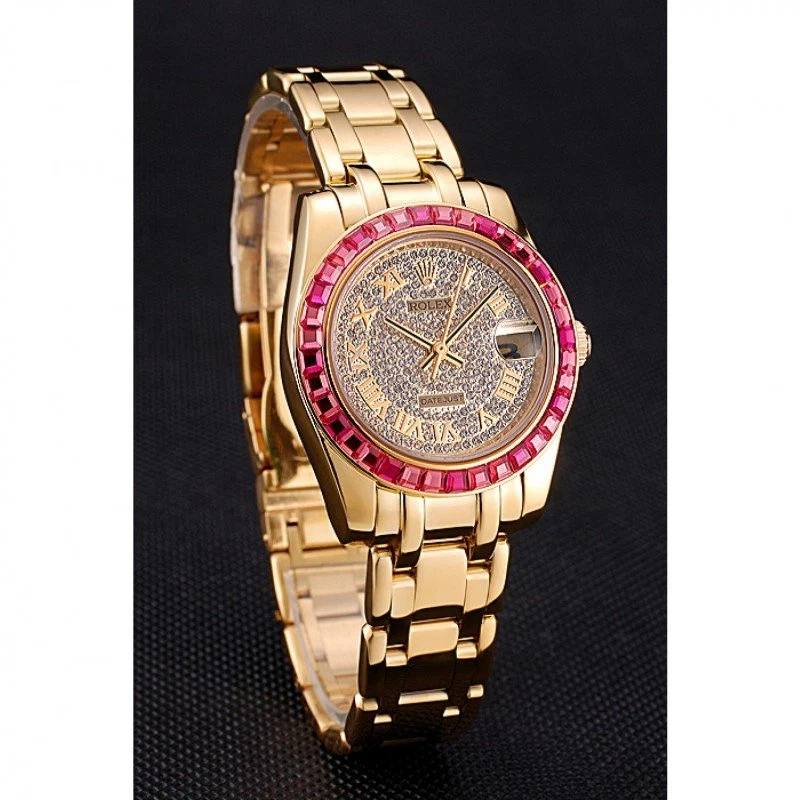 Datejust Zifferblatt mit Diamantbesatz 622835 Schrägansicht