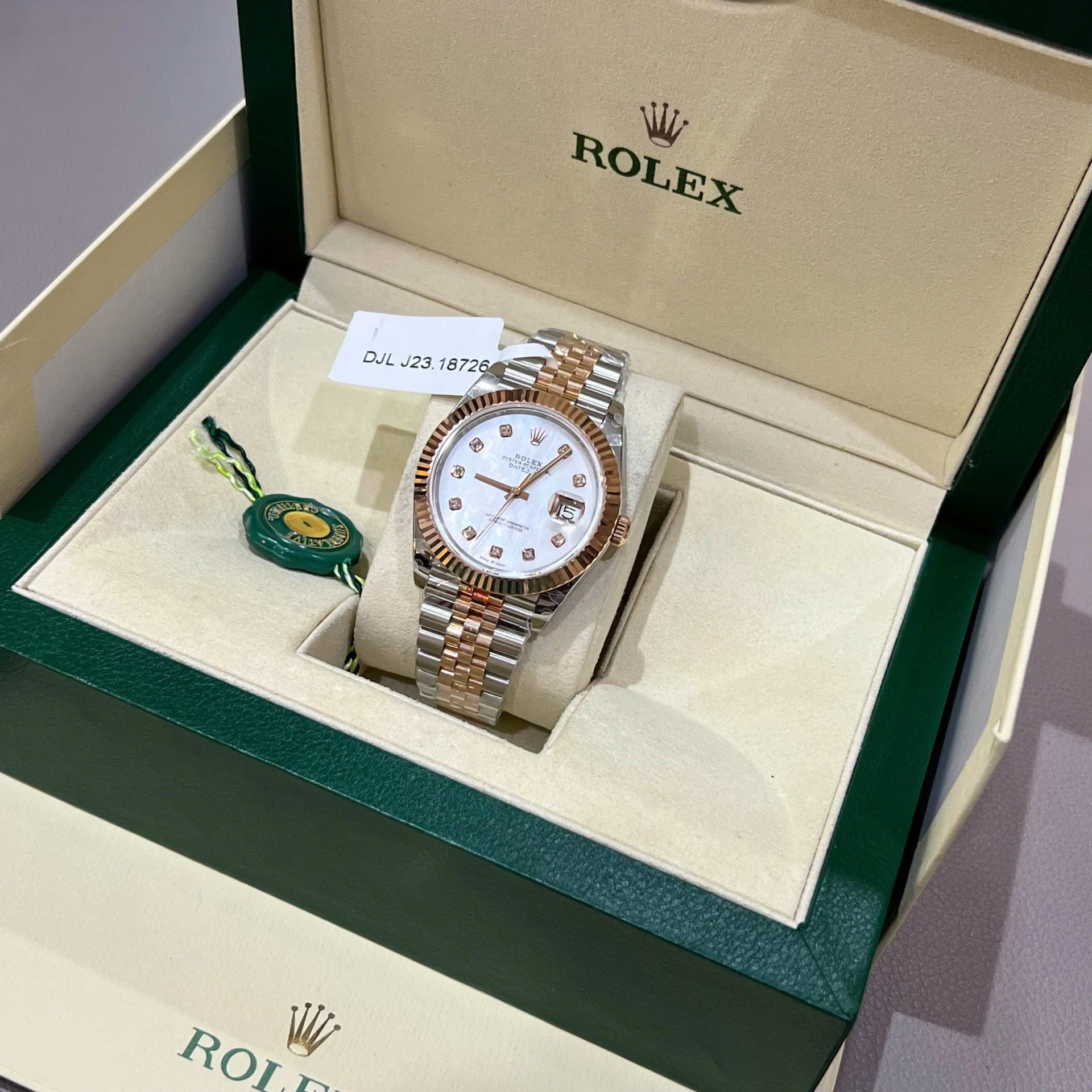 Rolex Datejust Perlmutt-Zifferblatt 126231-0021 36 mm – Bild 2