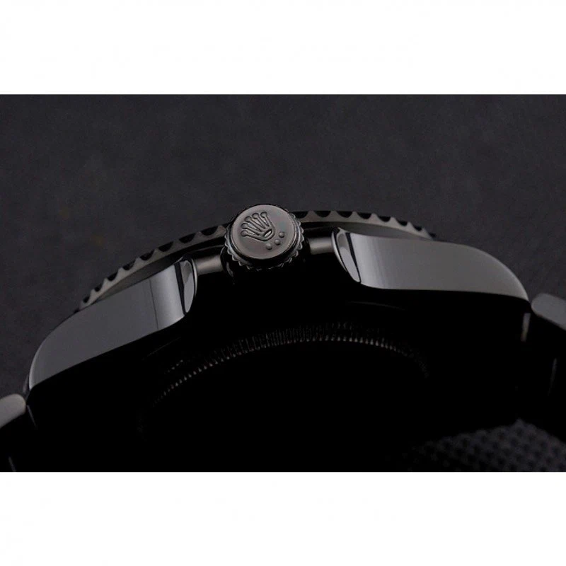 Submariner schwarzes Zifferblatt PR16233BBL Profilansicht