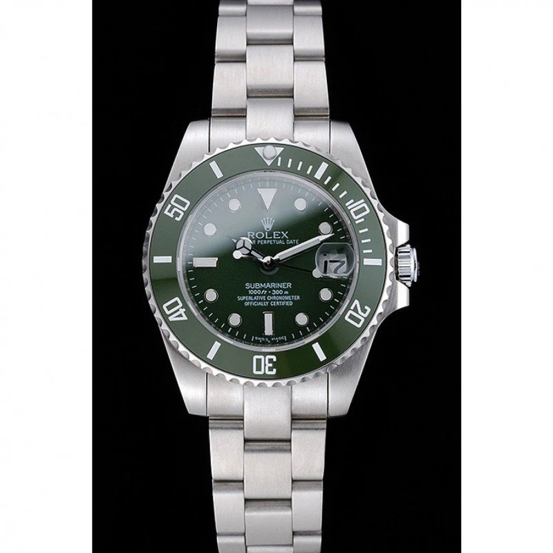 Submariner grünes Zifferblatt 1454151 Perspektivansicht