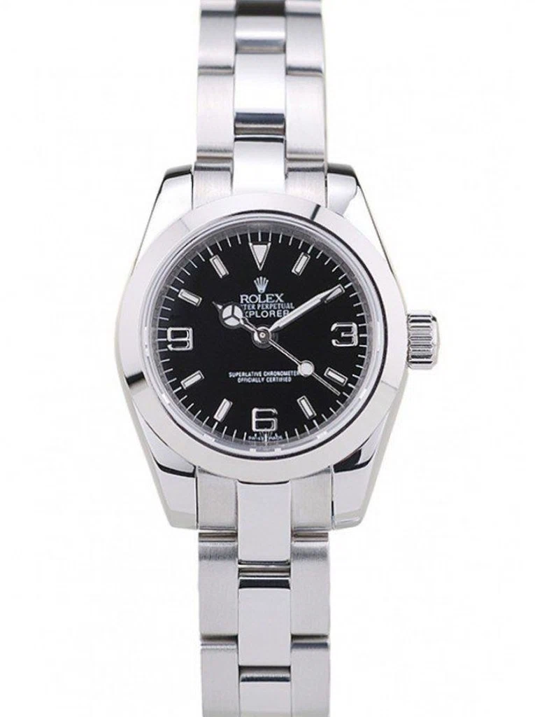 Superclone Explorer schwarzes Zifferblatt SLR157