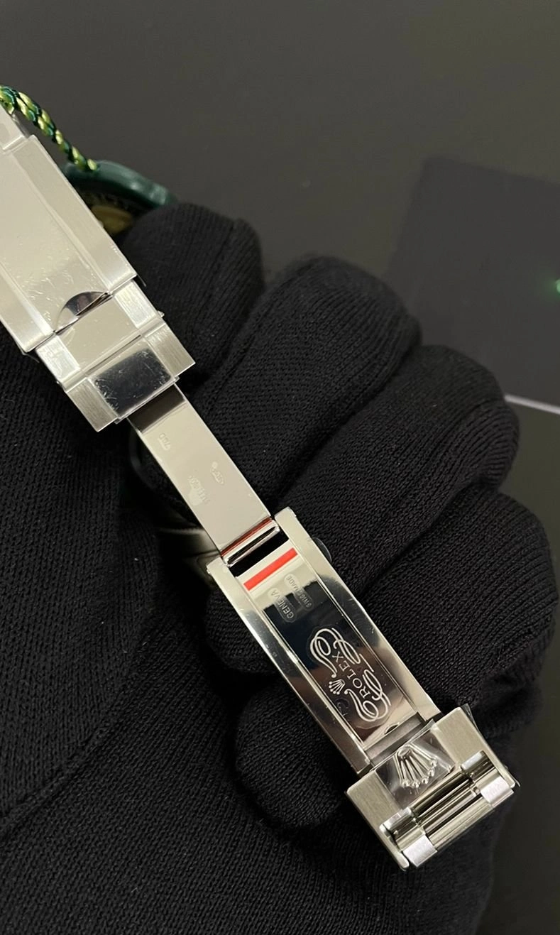 Superclone Daytona "Reverse Panda" schwarzes Zifferblatt 116500LN Nahaufnahme
