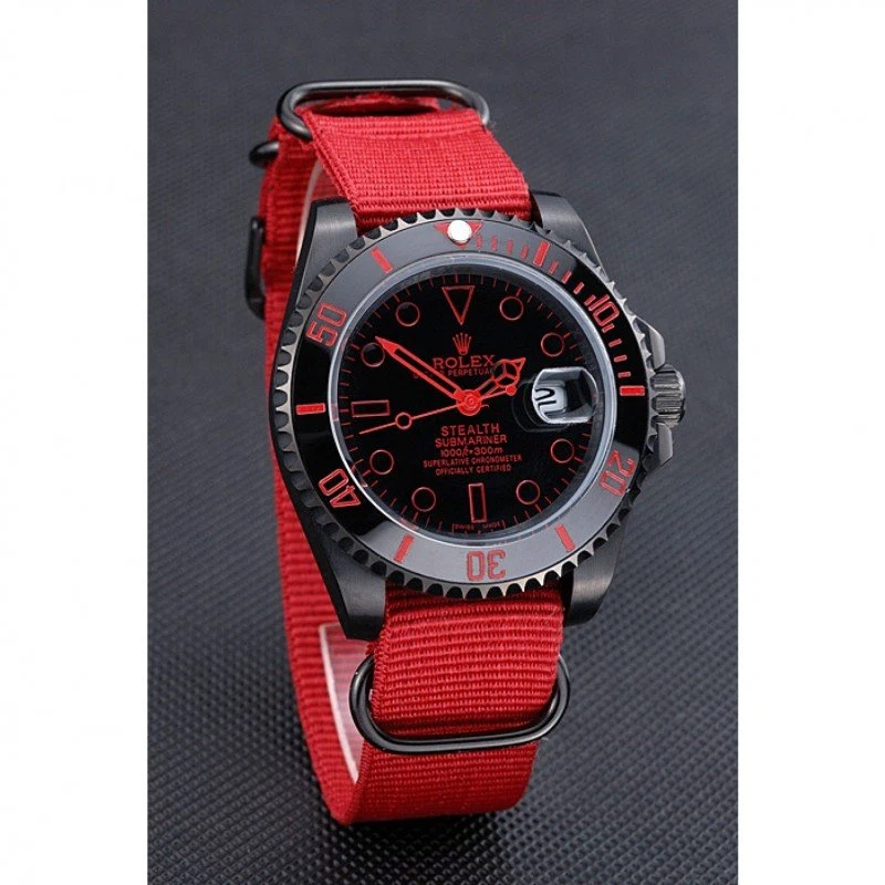 Submariner schwarzes Zifferblatt 622010 Schrägansicht