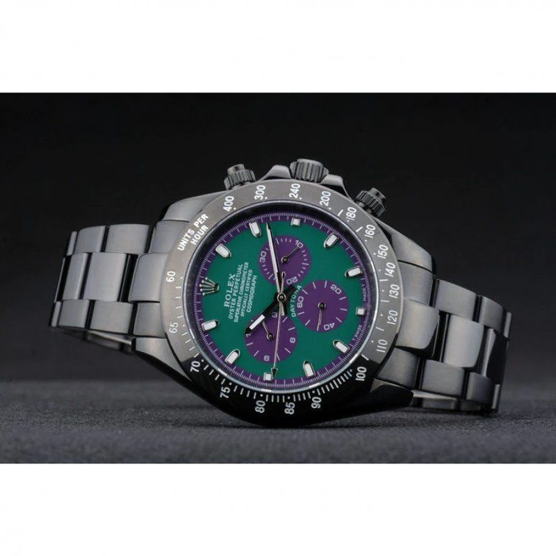 Daytona grünes Zifferblatt 80246 Designdetail