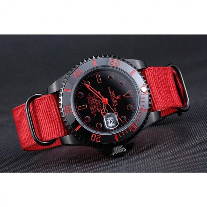 Submariner schwarzes Zifferblatt 622010 Nahaufnahme