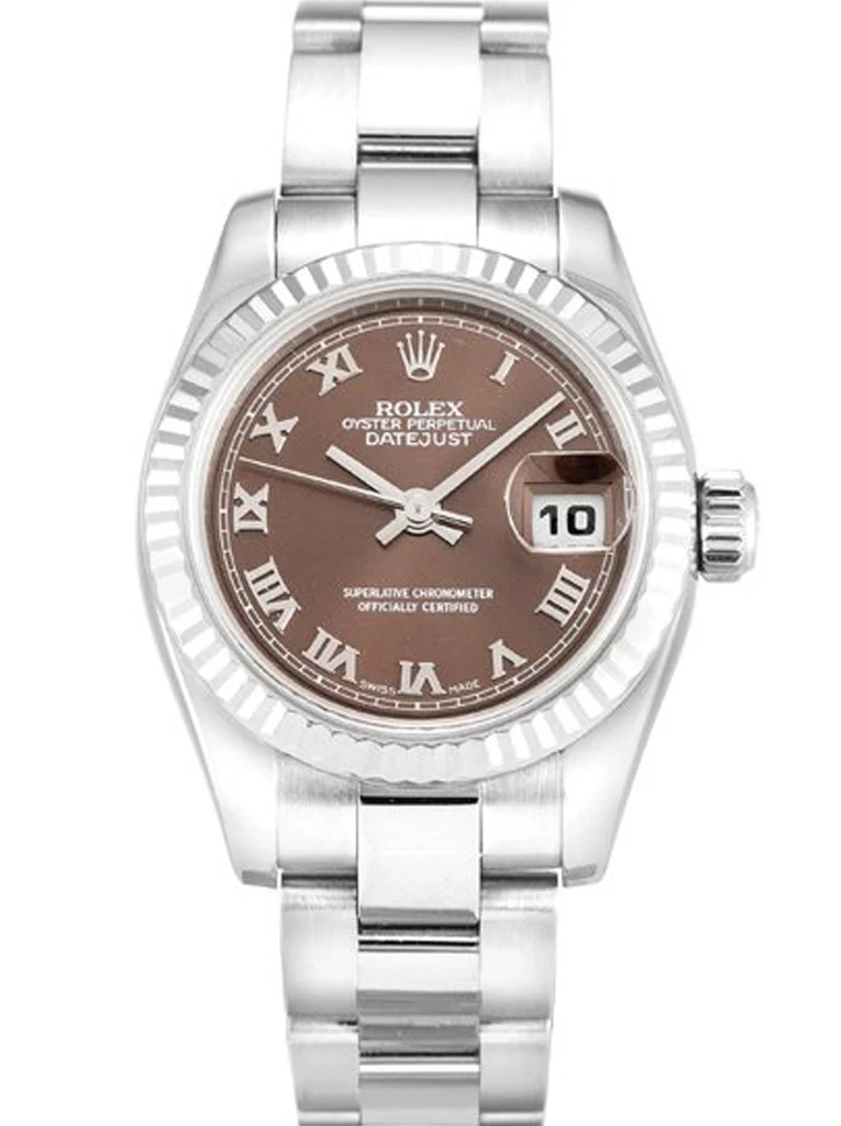 Lady-Datejust Bronze Zifferblatt 179179
