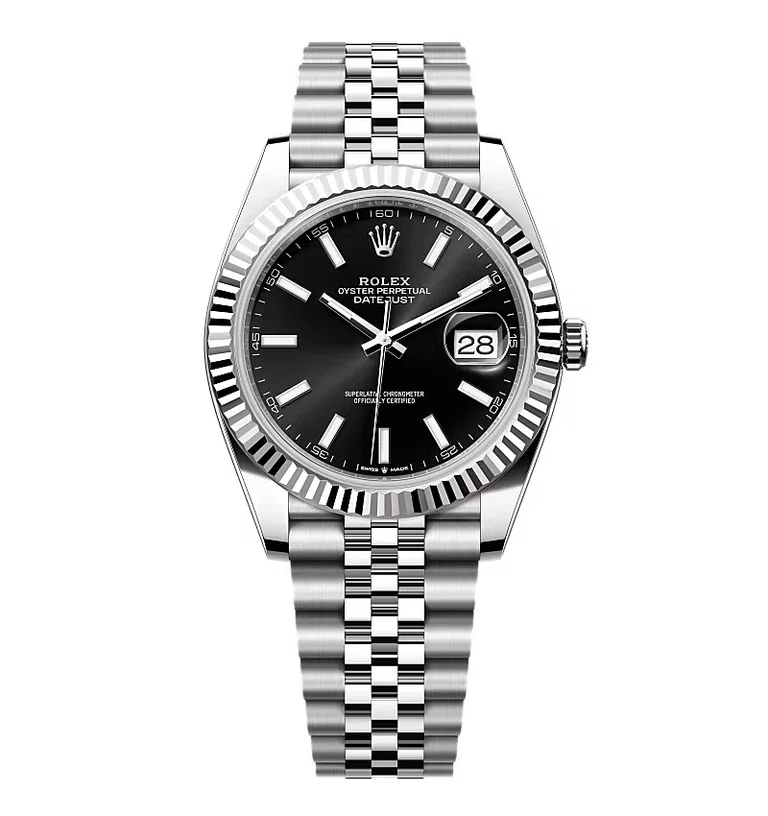 Rolex Datejust schwarzes Zifferblatt 126334-0018 41 mm