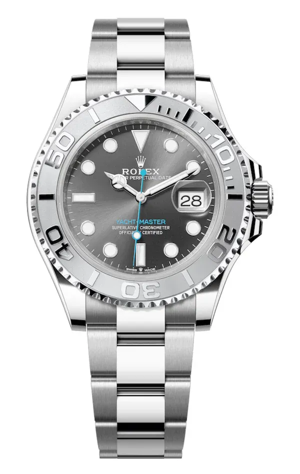 Rolex Yacht-Master rhodiumfarbenes Zifferblatt 126622 – Replik