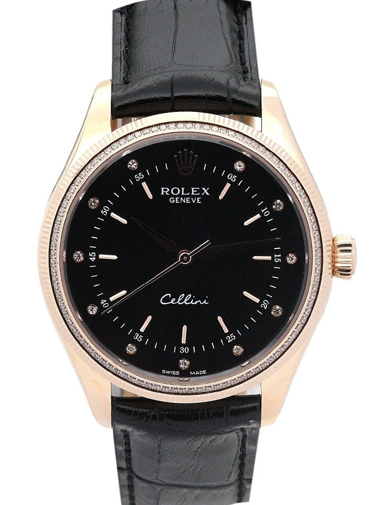 Cellini schwarzes Zifferblatt 5310-2