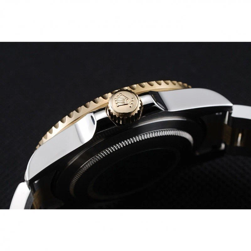 Submariner goldfarbenes Zifferblatt rl55 Profilansicht