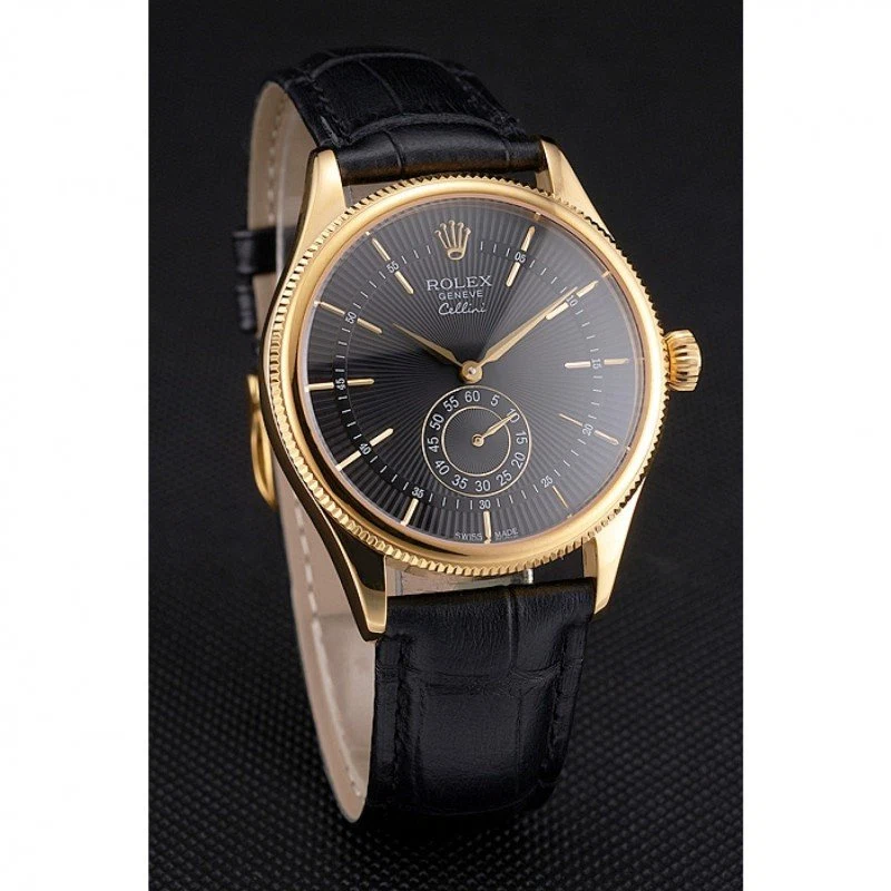 Superclone Cellini schwarzes Zifferblatt REP016806 Schrägansicht