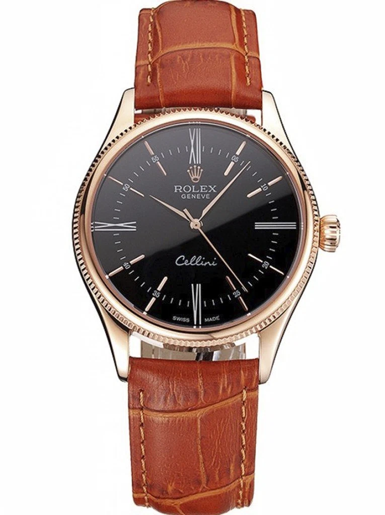 Superclone Cellini schwarzes Zifferblatt REP016794