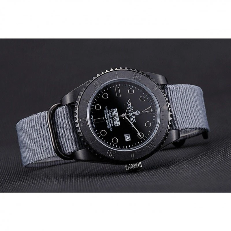 Submariner schwarzes Zifferblatt 621996 Nahaufnahme