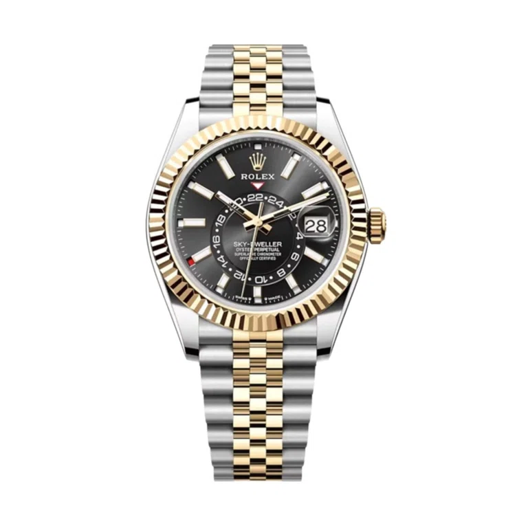 Superclone Sky-Dweller intensivschwarzes Zifferblatt 336933 Jubilee