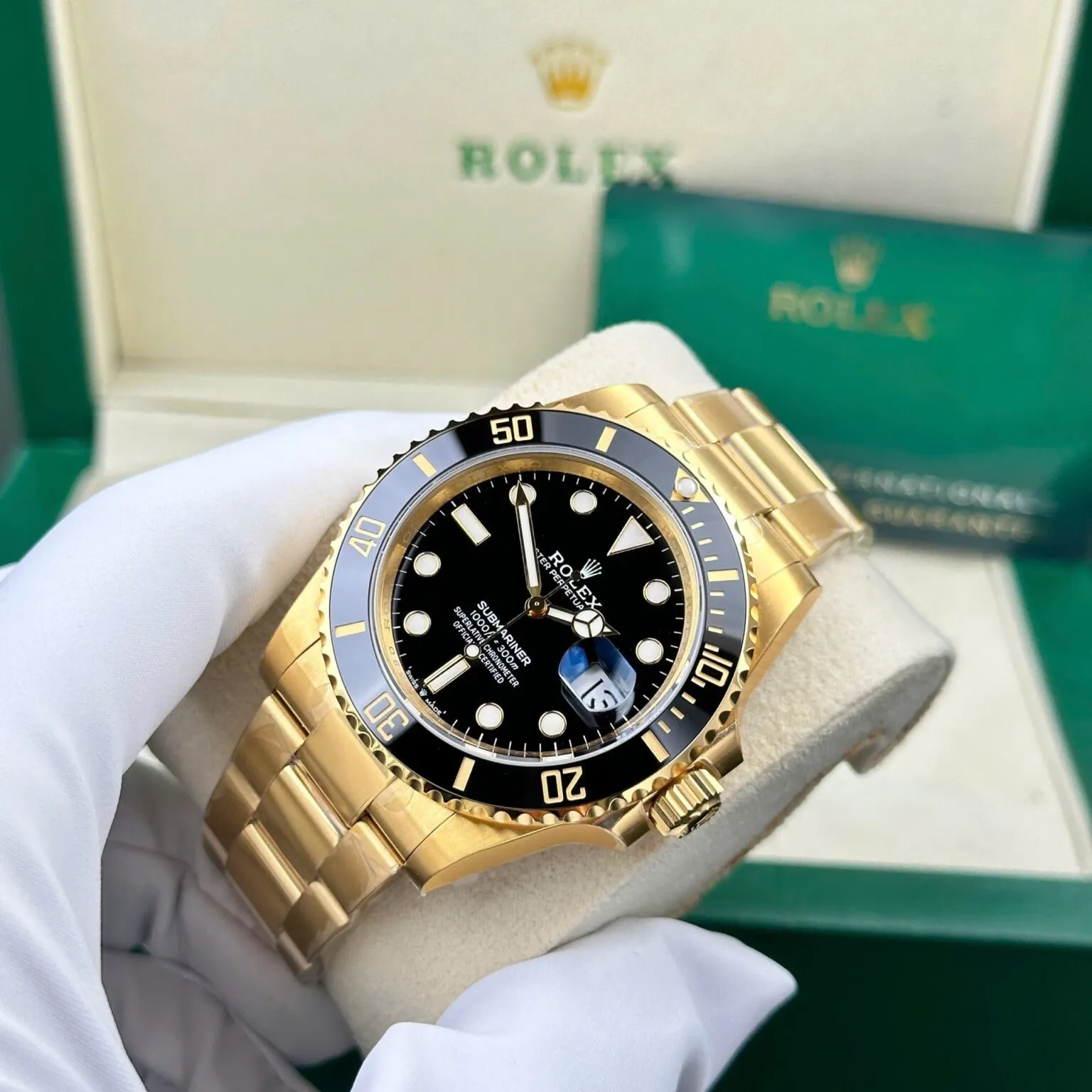 Rolex Submariner schwarzes Zifferblatt 116618LN – Replik – Bild 3