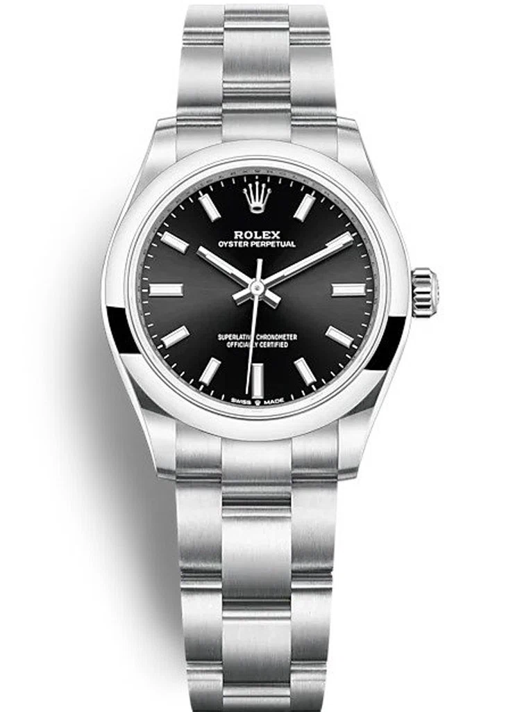 Oyster Perpetual Lady schwarzes Zifferblatt 277200