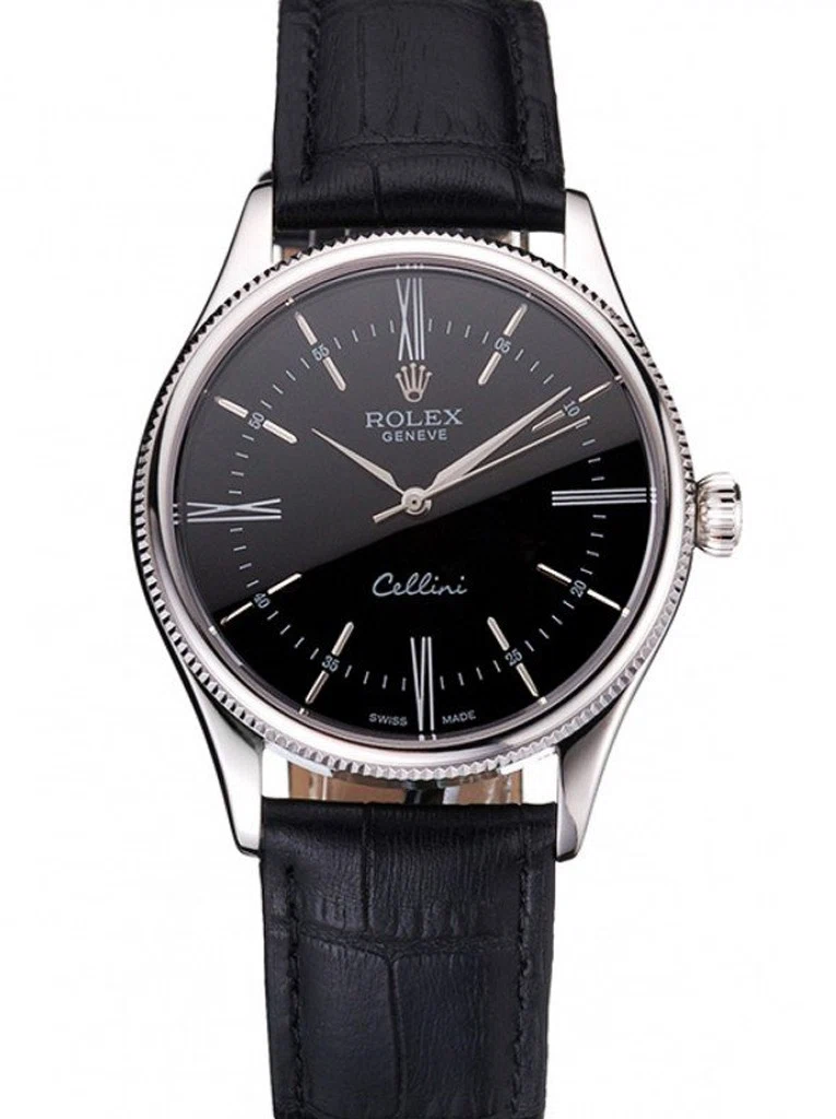 Superclone Cellini schwarzes Zifferblatt REP016804