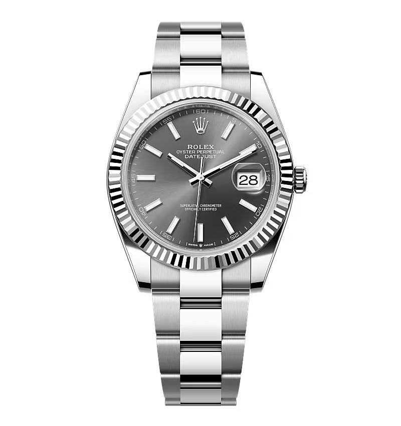 Rolex Datejust schiefergraues Zifferblatt 126334-0013 41 mm