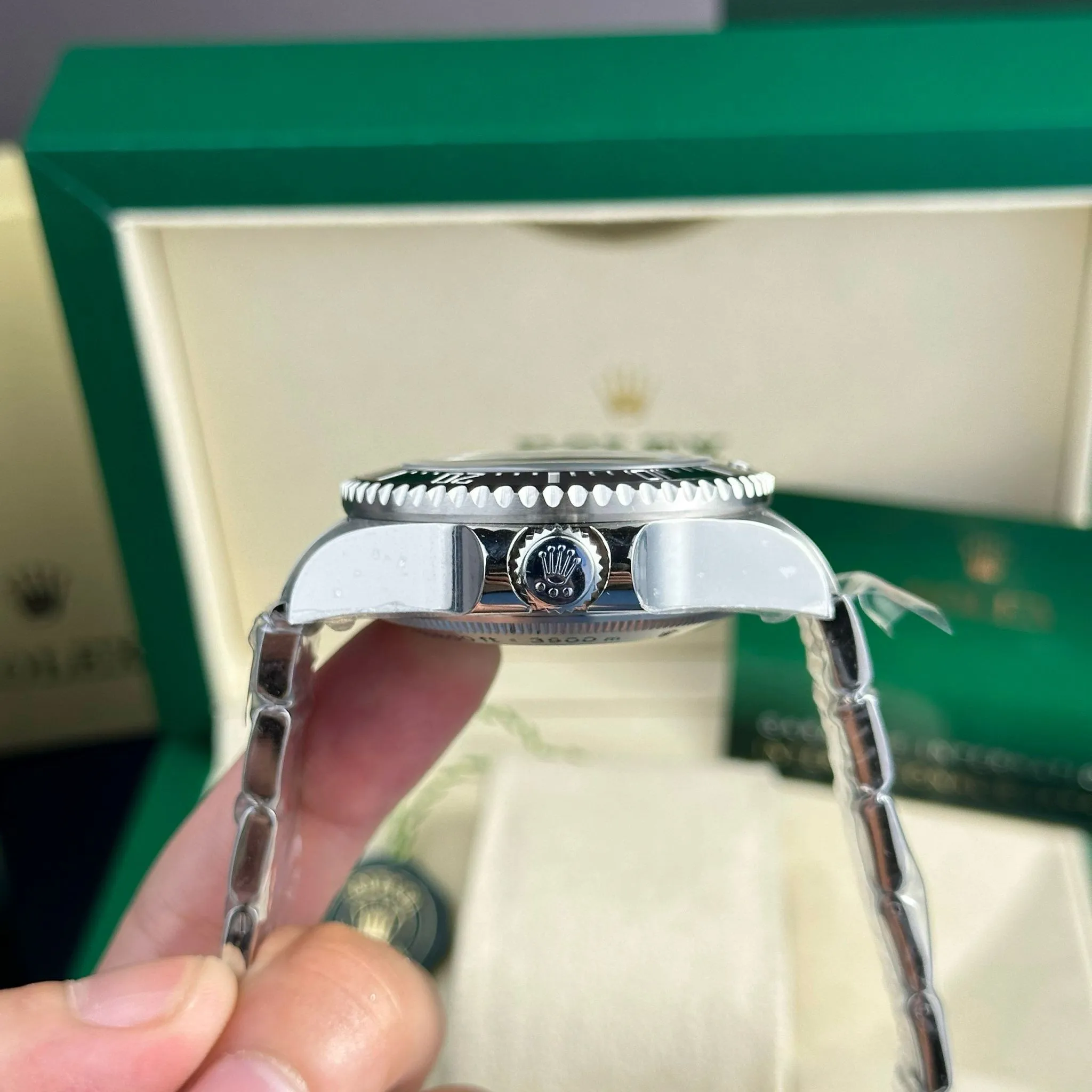 Deepsea James Cameron Zifferblatt Schwarz Lünette Oyster Armband