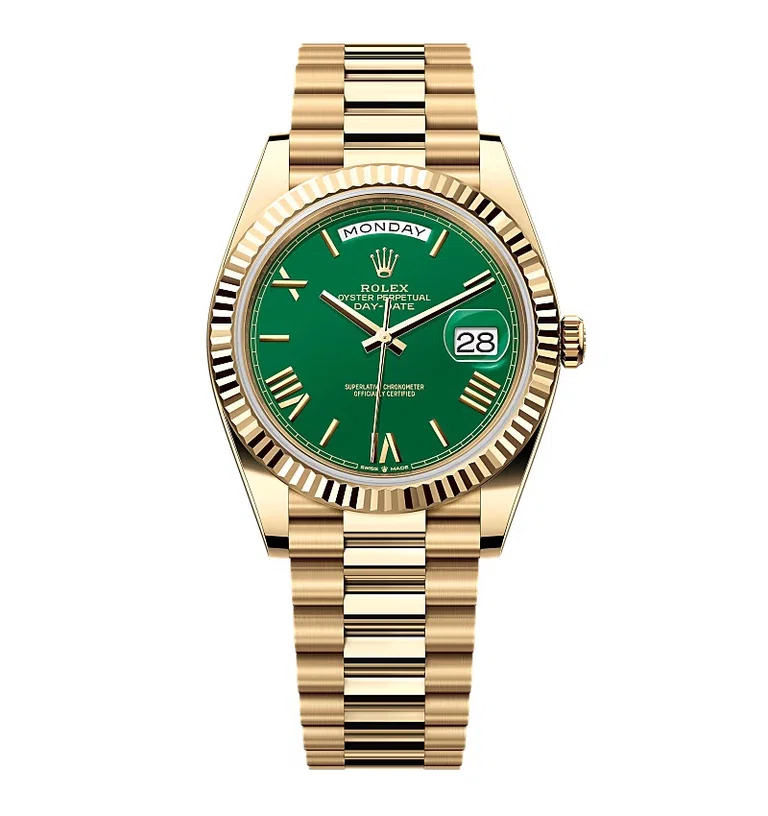 Rolex Day-Date grünes Zifferblatt 228238-0061 40 mm – Superclone