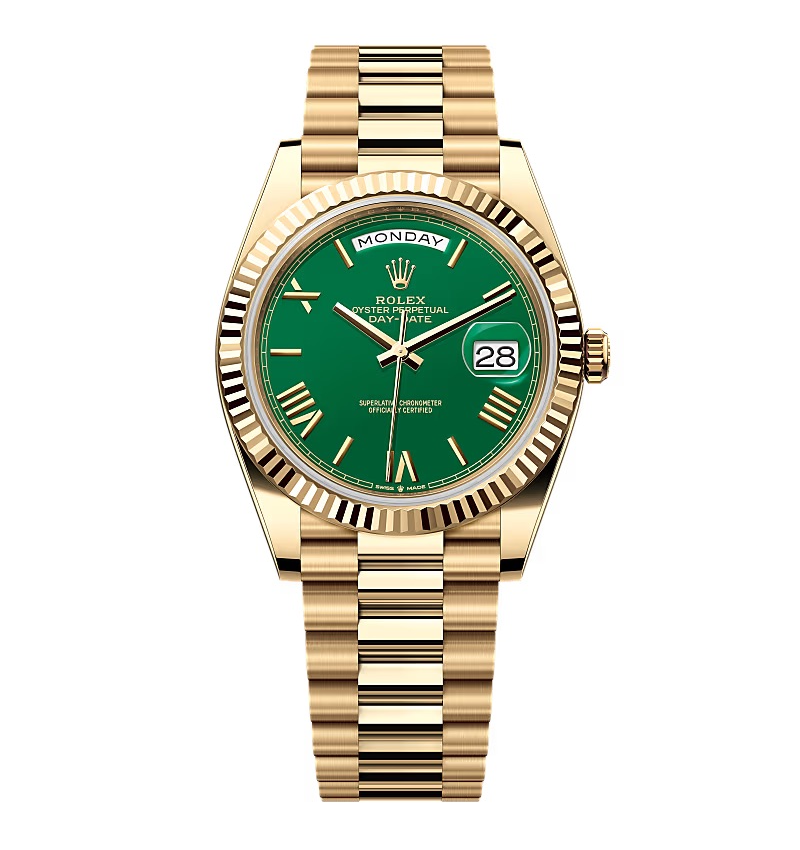 Rolex Day-Date grünes Zifferblatt 228238-0061 40 mm – Superclone