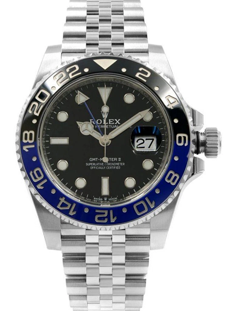 GMT-Master II schwarzes Zifferblatt 126710BLNR "Batgirl"