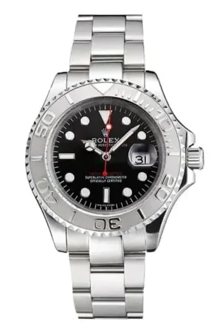 Yacht-Master schwarzes Zifferblatt 116622