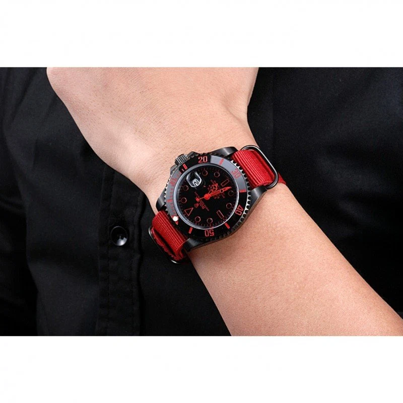 Submariner schwarzes Zifferblatt 622010 Optisches Detail
