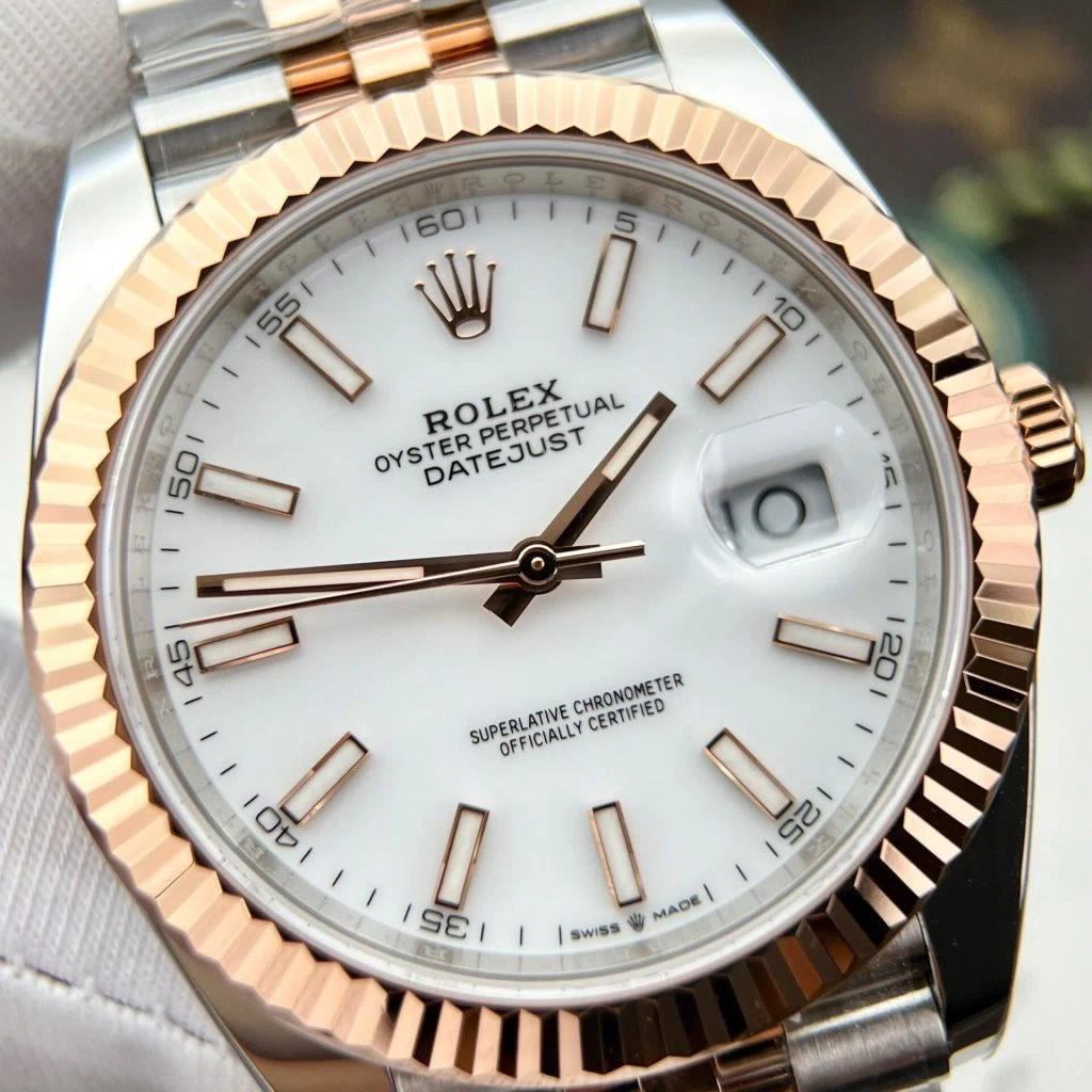 Rolex Datejust weißes Zifferblatt 126231-0017 36 mm – Bild 4