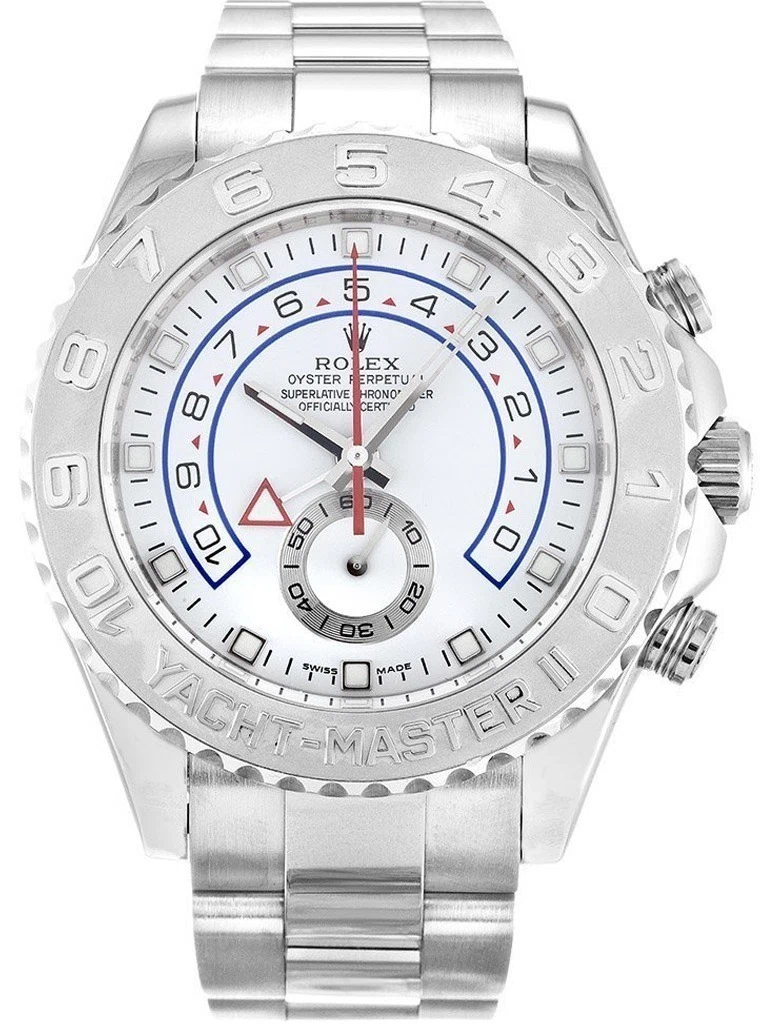 Yacht-Master weißes Zifferblatt 116689