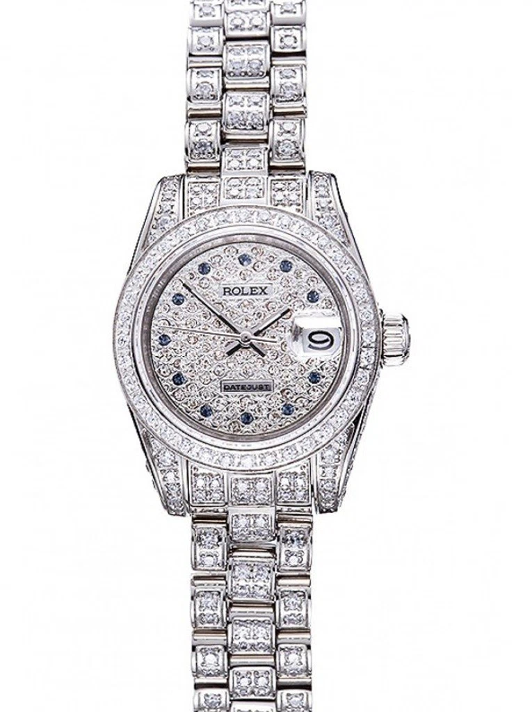 Superclone Datejust silberfarbenes Zifferblatt 622022